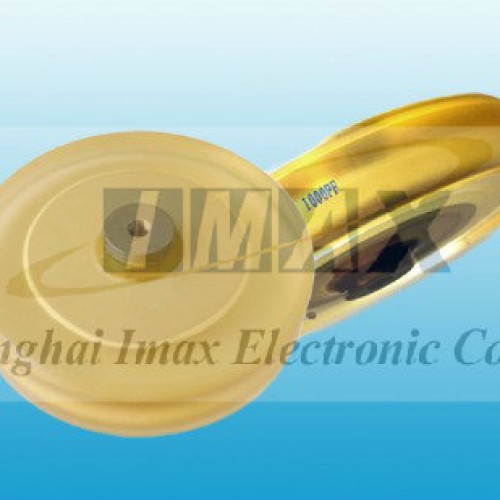 High voltage hf glass ceramic capacitor